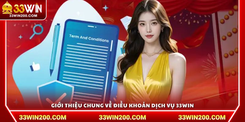 Giới thiệu chung về điều khoản dịch vụ 33 Win