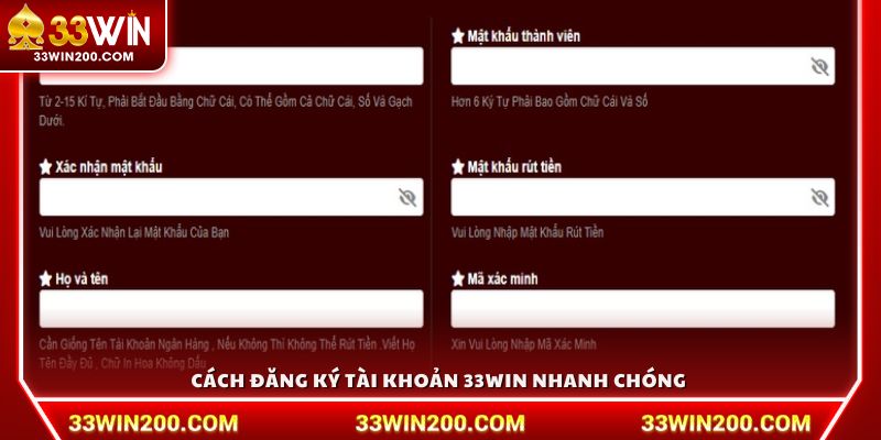 Chi tiết quy trình mở tài khoản thành viên