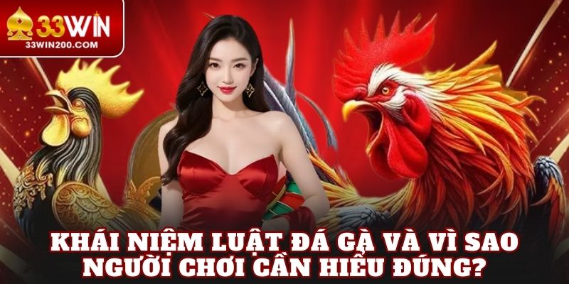 Khái niệm luật đá gà và vì sao người chơi cần hiểu đúng?